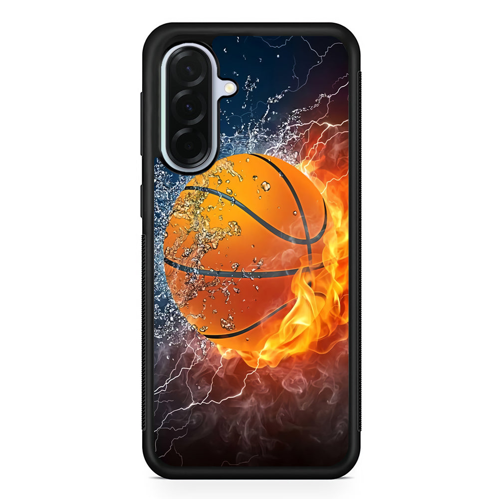 Basketball Ball Cool Art Samsung Galaxy A36 Case | Durable Samsung Galaxy A36 Protective Case
