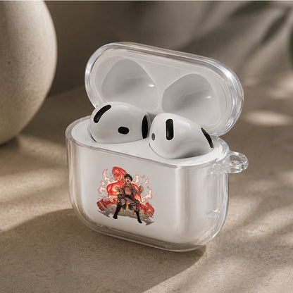 Attack on Titan Roar of Freedom Protective Apple Airpods 4 Clear Case - Durable Clear Protection
