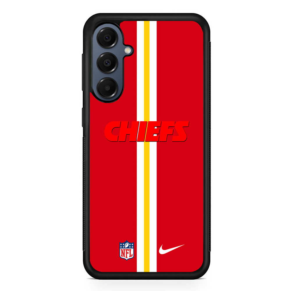 NFL Kansas City Chiefs Nike Samsung Galaxy A16 Case | Slim Protective Cover for Samsung Galaxy A16