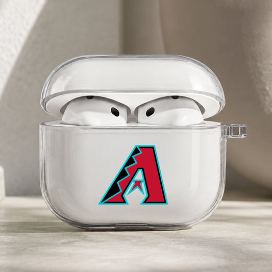 MLB Arizona Diamondbacks Symbol Protective Apple AirPods Pro 3 Clear Case | Shockproof Cover
