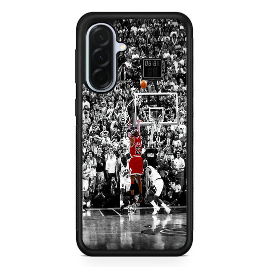 Michael Jordan Jump Shot Samsung Galaxy A36 Case | Durable Samsung Galaxy A36 Protective Case