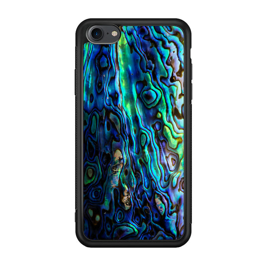 Abalone Shell Blue iPhone 8 Case