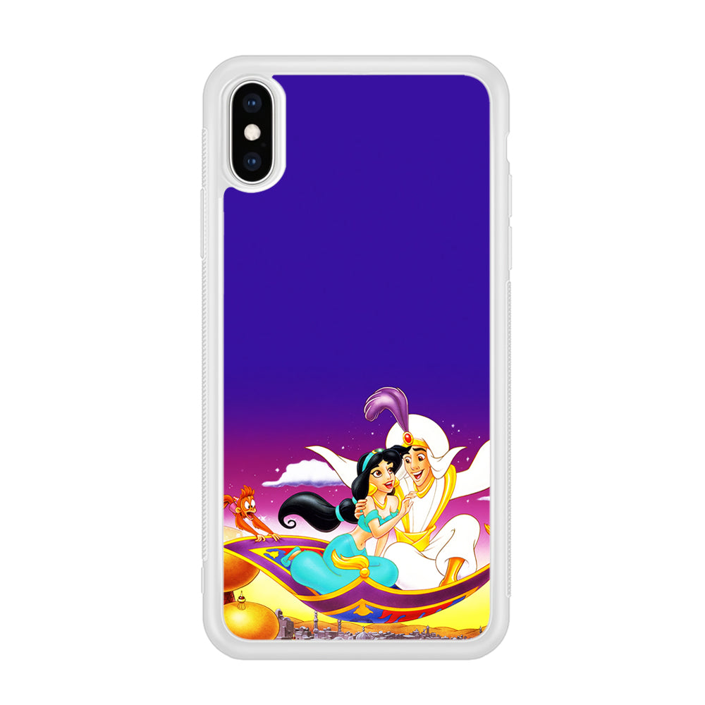 Aladdin on the Magic Carpet iPhone Xs Case