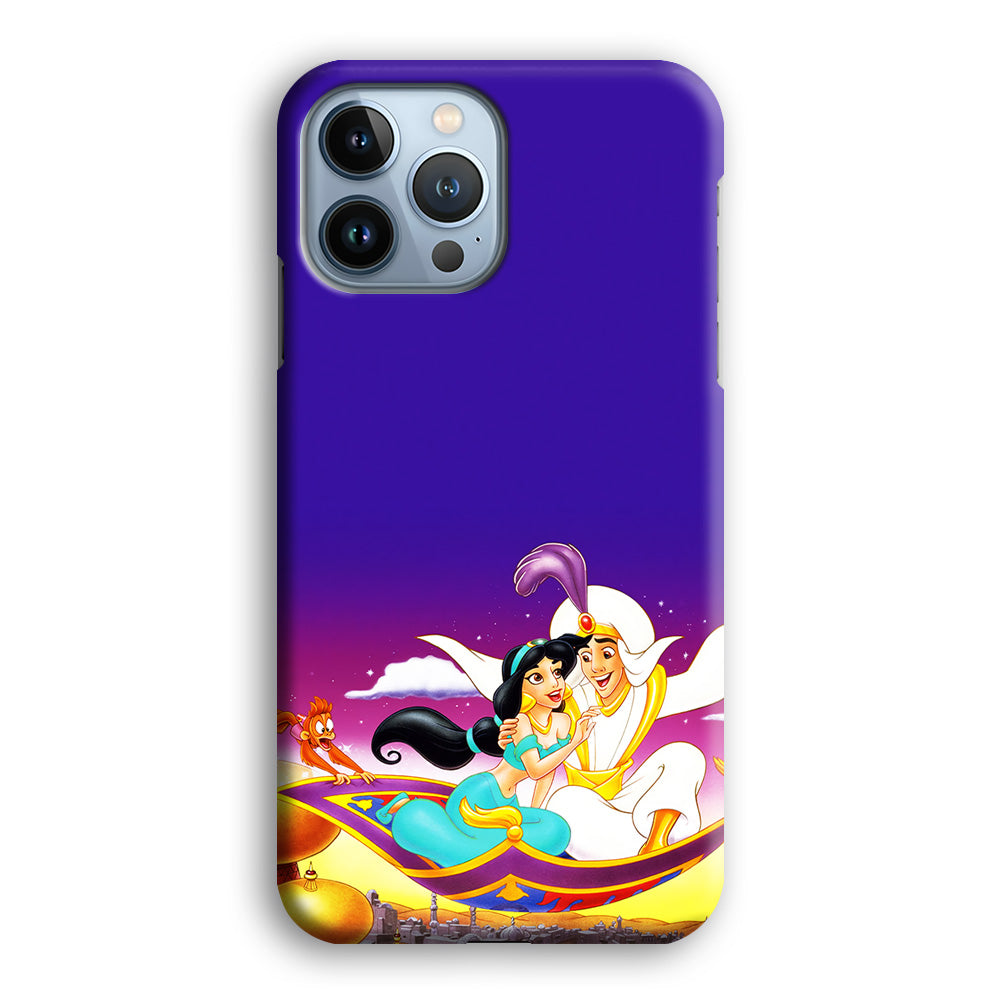 Aladdin on the Magic Carpet iPhone 14 Pro Case