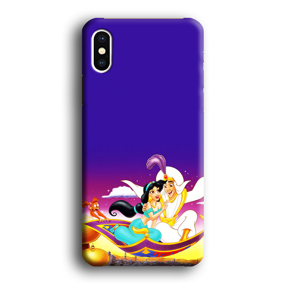 Aladdin on the Magic Carpet iPhone Xs Case