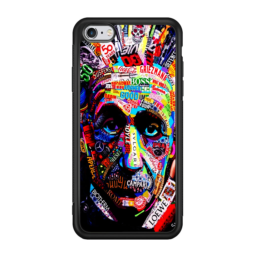 Albert Einstein Abstract iPhone 6 | 6s Case