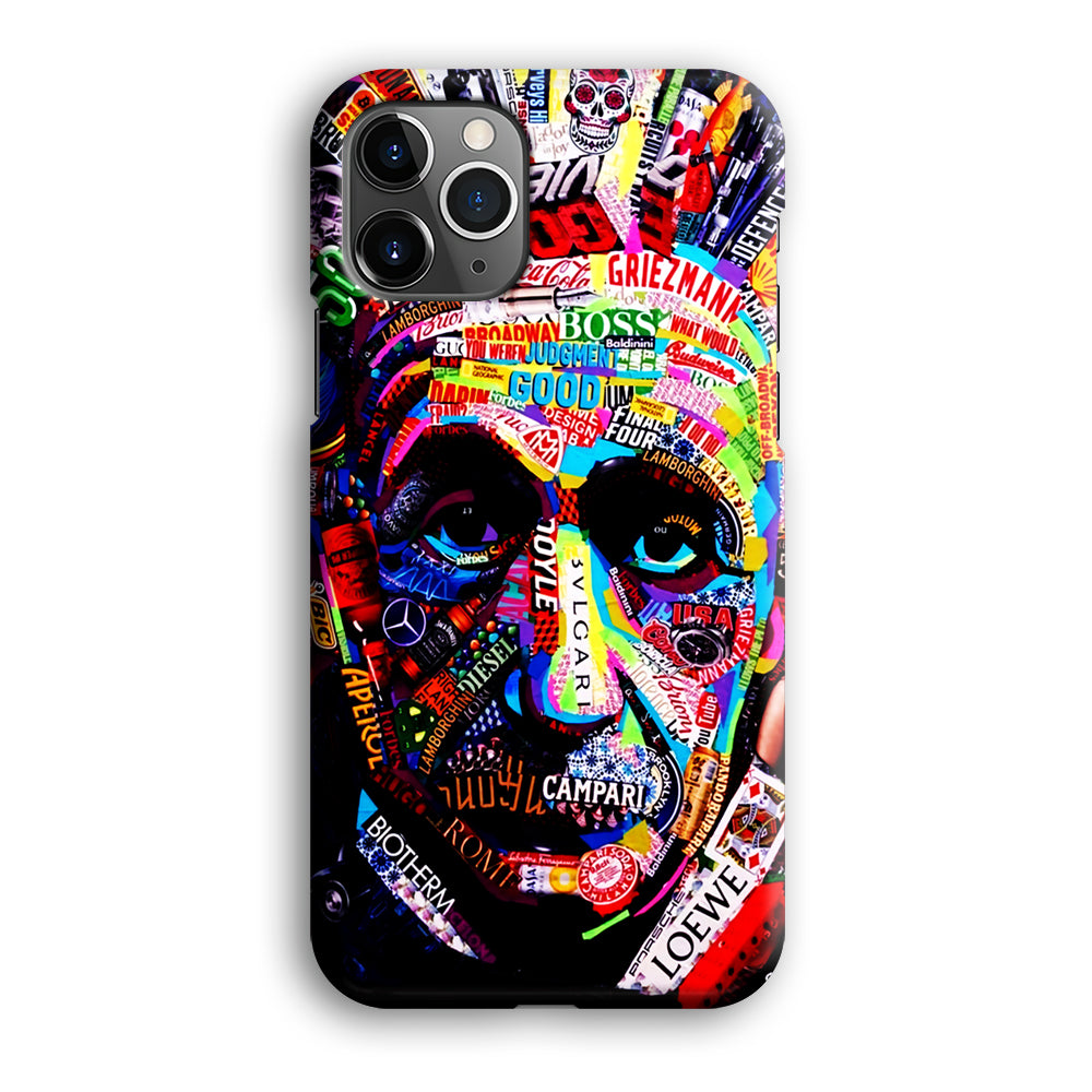 Albert Einstein Abstract iPhone 12 Pro Max Case