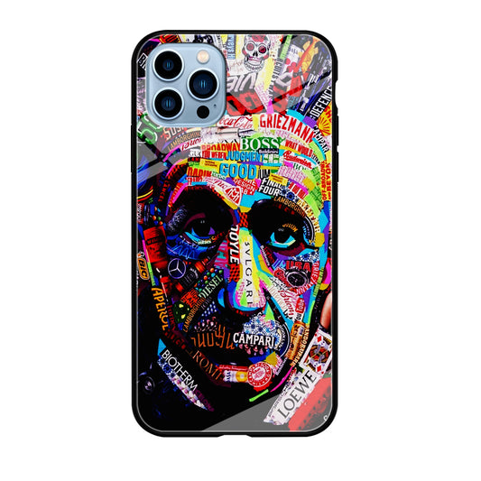 Albert Einstein Abstract iPhone 12 Pro Case