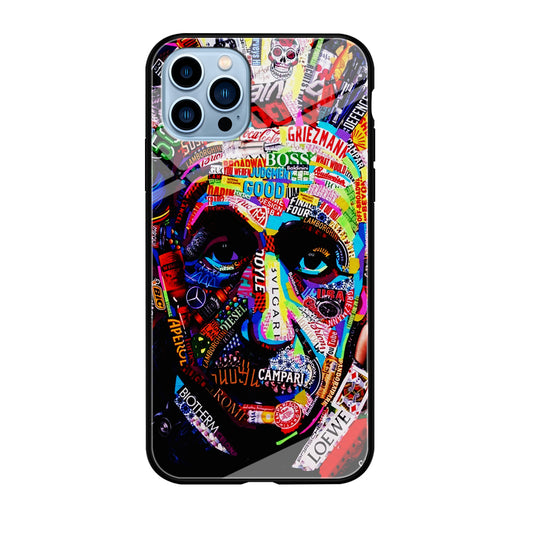 Albert Einstein Abstract iPhone 12 Pro Max Case