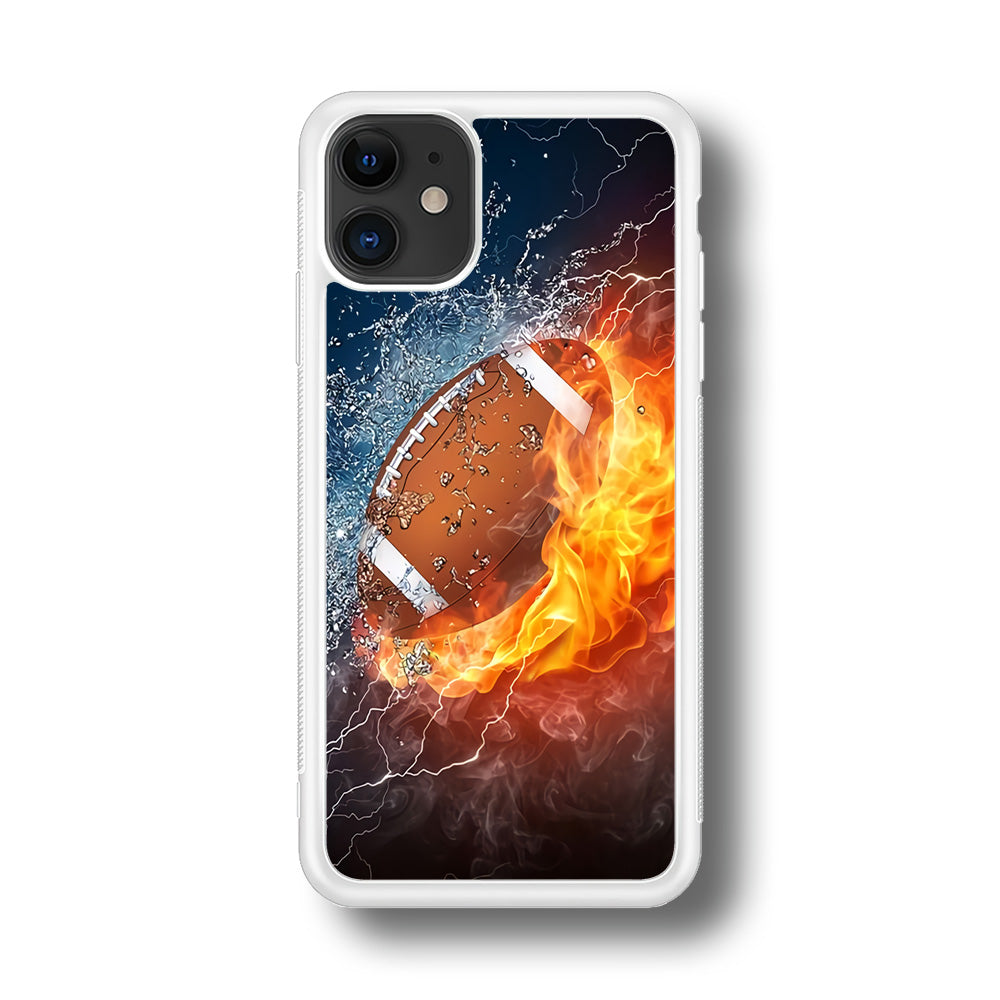 American Football Ball Cool Art iPhone 11 Case