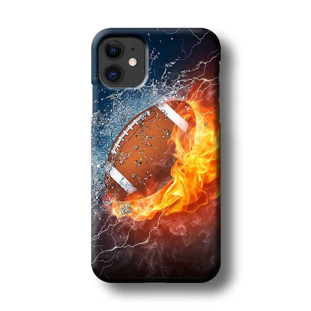 American Football Ball Cool Art iPhone 11 Case