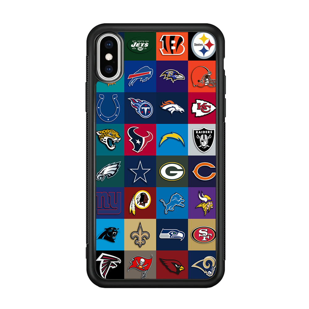 American Football Teams NFL iPhone Xs Max Case