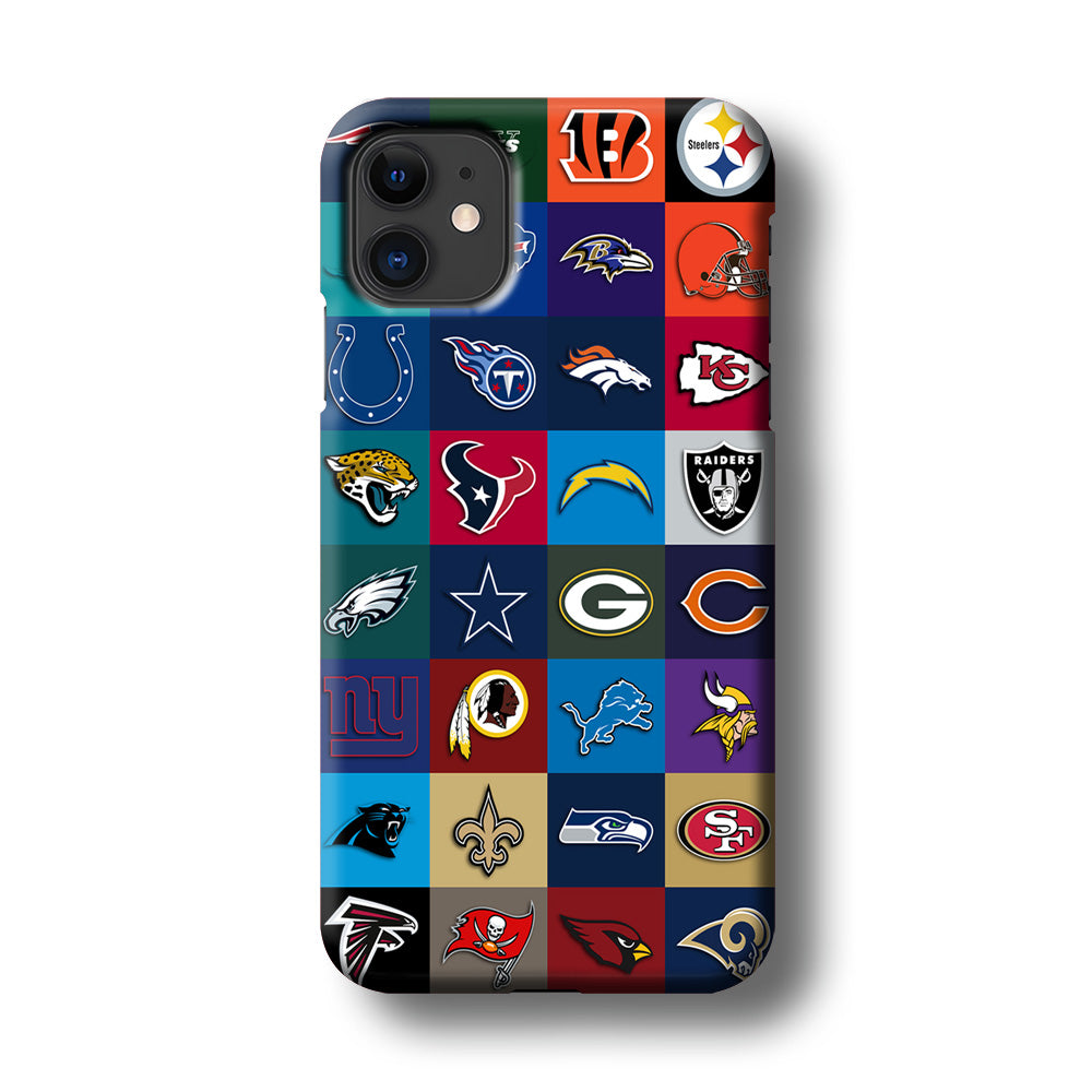 American Football Teams NFL iPhone 11 Case