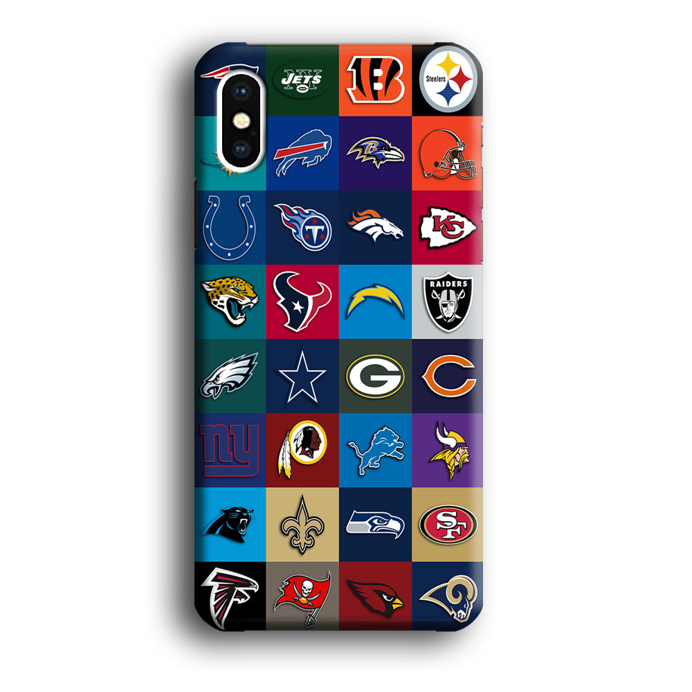 American Football Teams NFL iPhone Xs Case