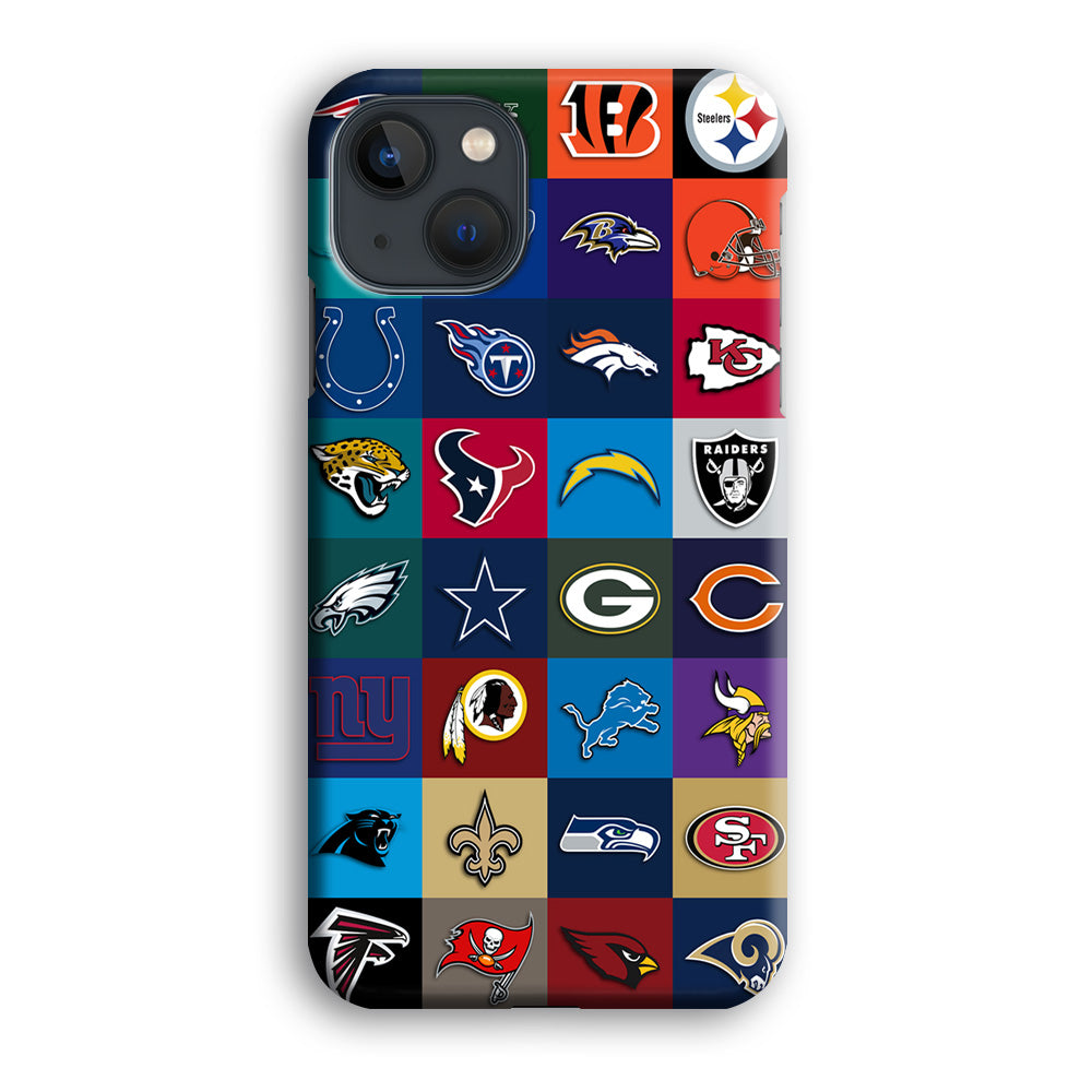 American Football Teams NFL iPhone 13 Mini Case