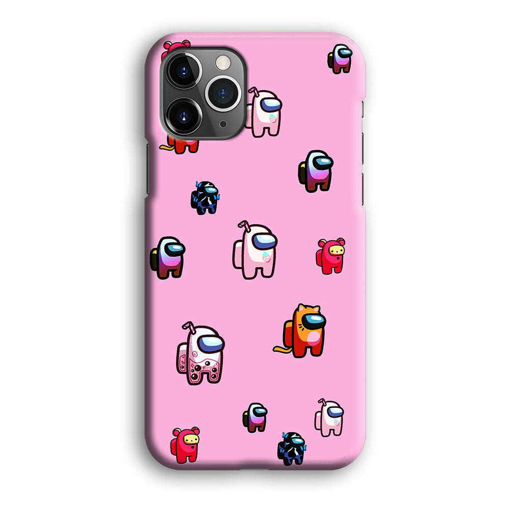 Among Us Cute Pink iPhone 12 Pro Case