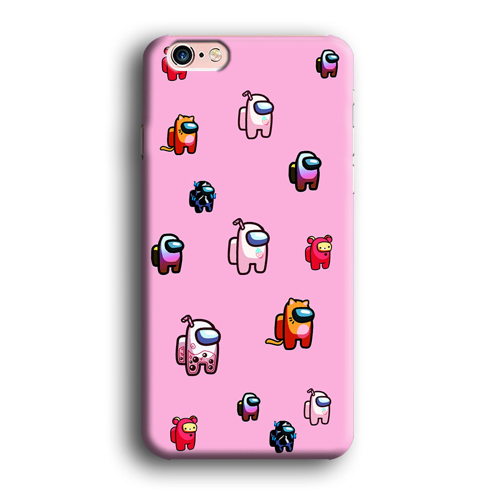 Among Us Cute Pink iPhone 6 Plus | 6s Plus Case