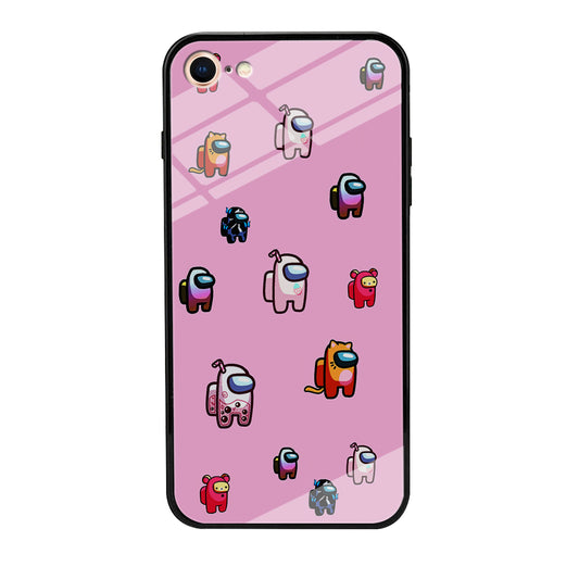 Among Us Cute Pink iPhone 7 Case