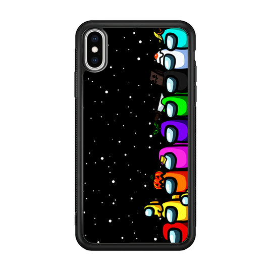 Among Us Galaxy iPhone Xs Case