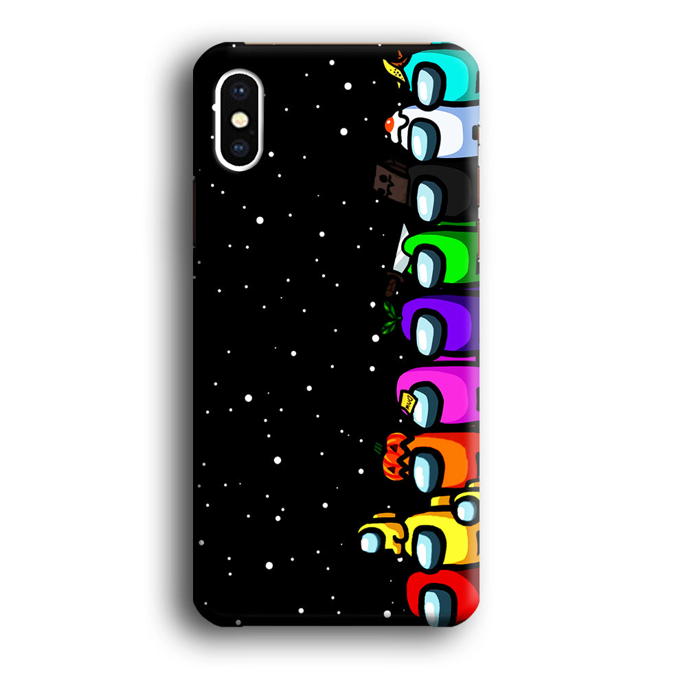 Among Us Galaxy iPhone Xs Case