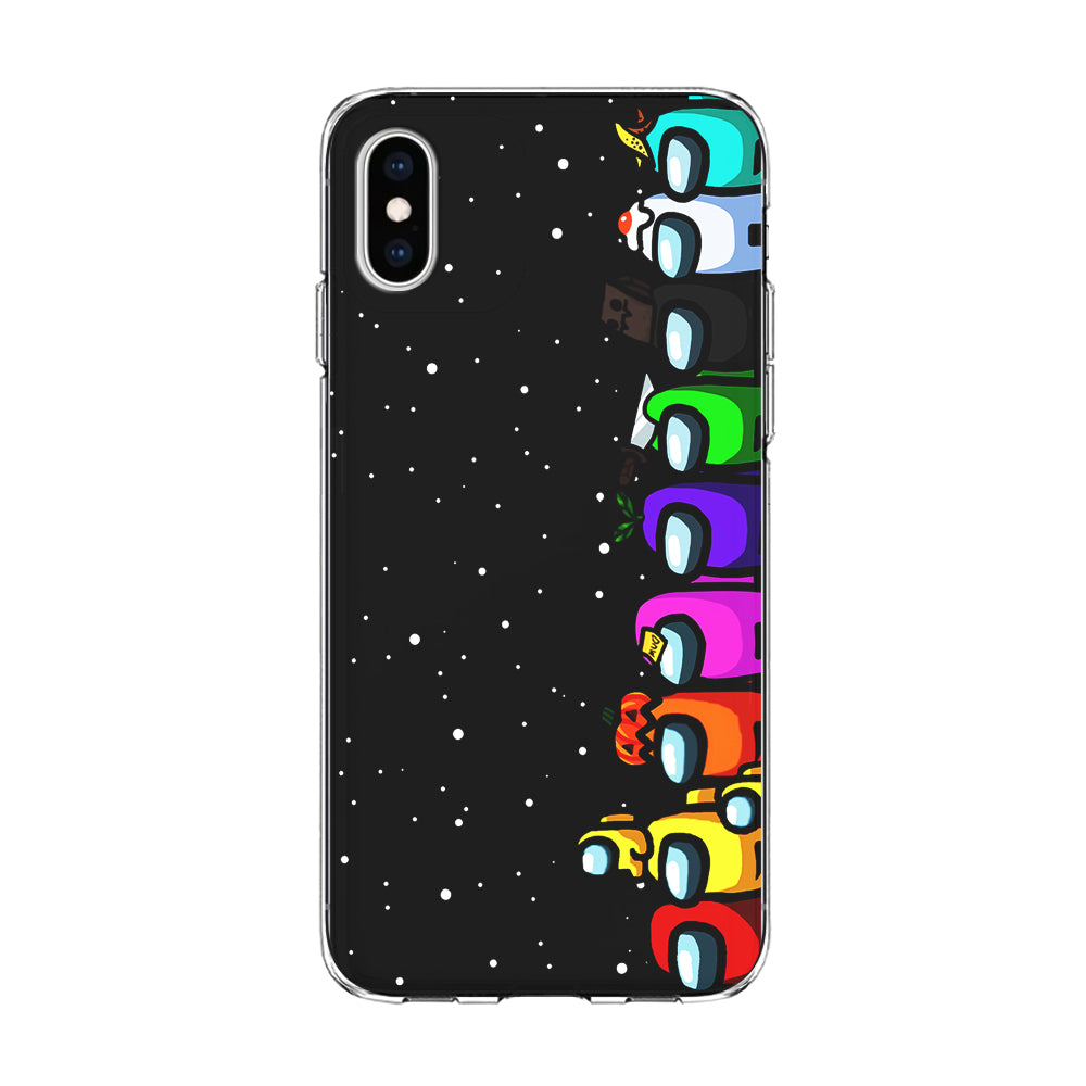 Among Us Galaxy iPhone Xs Case