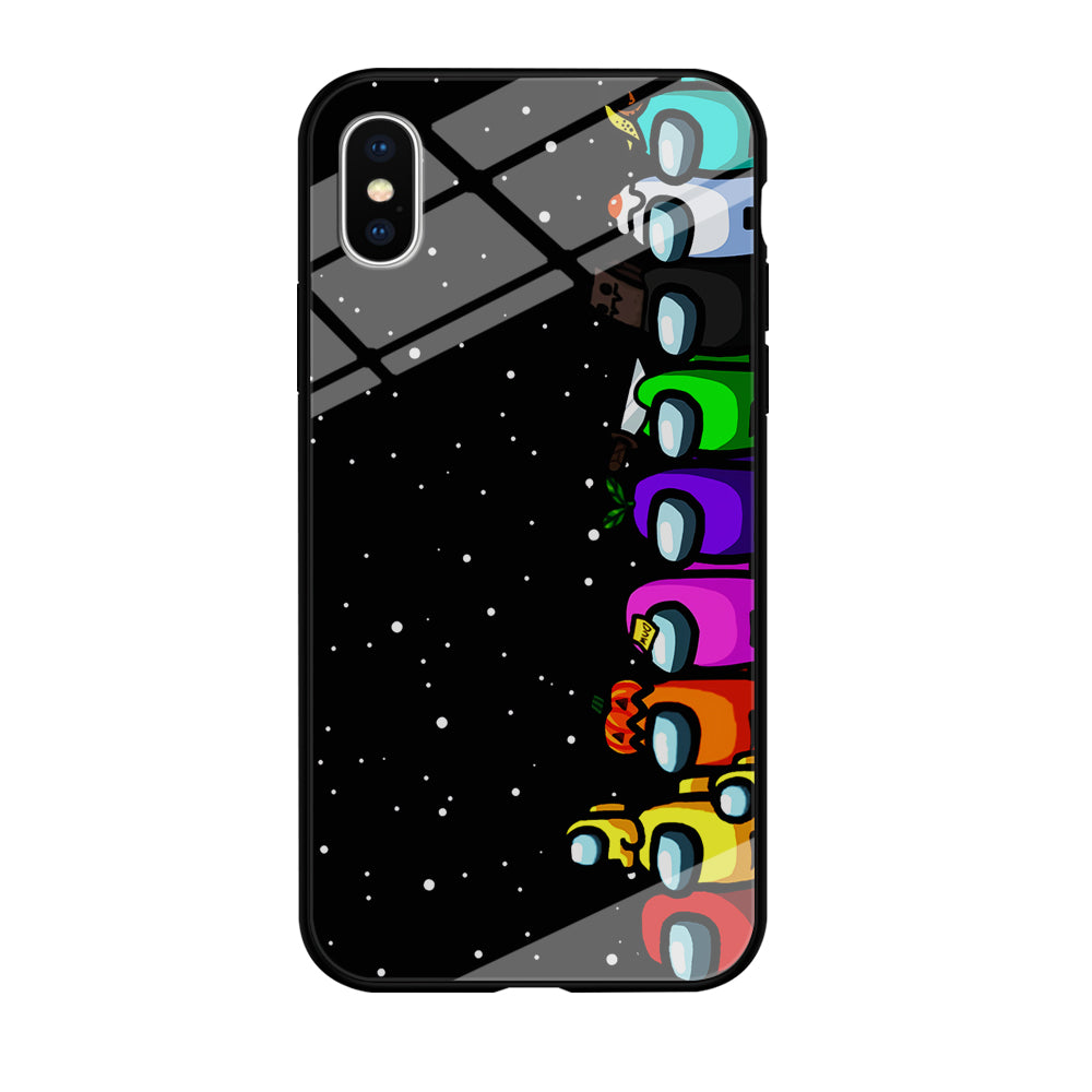 Among Us Galaxy iPhone Xs Case