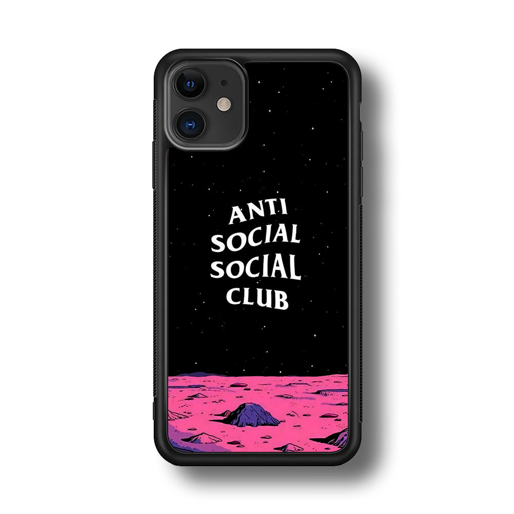 Anti Social Club Moon iPhone 11 Case