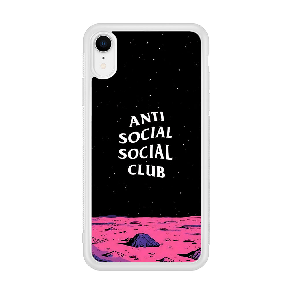 Anti Social Club Moon iPhone XR Case