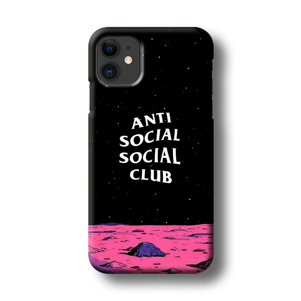 Anti Social Club Moon iPhone 11 Case