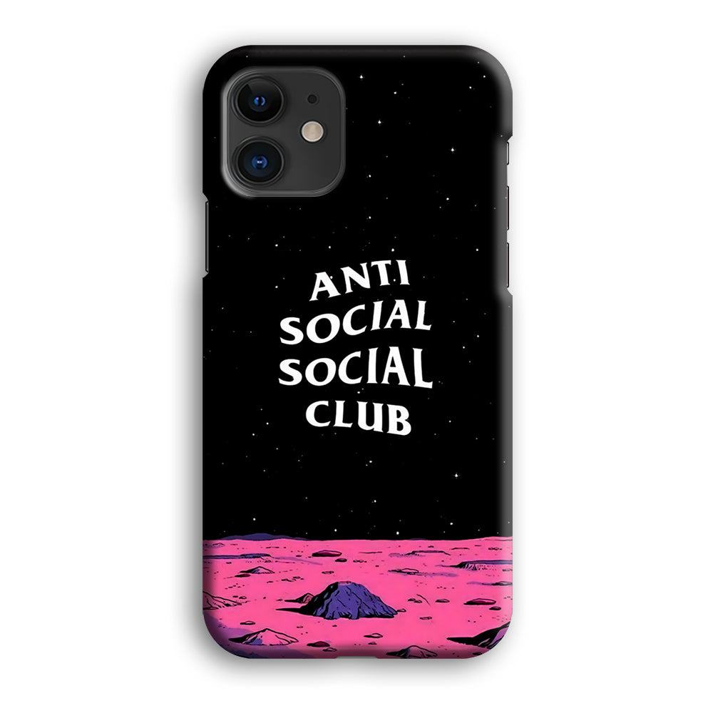 Anti Social Club Moon iPhone 12 Case