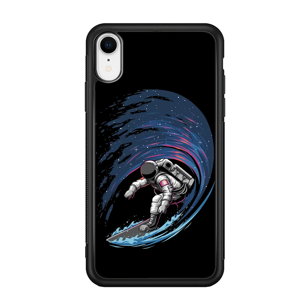 Astronaut Surfing The Sky iPhone XR Case