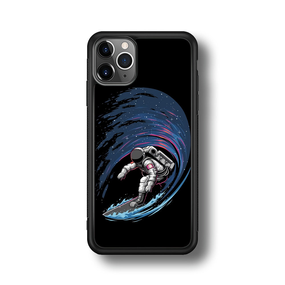 Astronaut Surfing The Sky iPhone 11 Pro Case