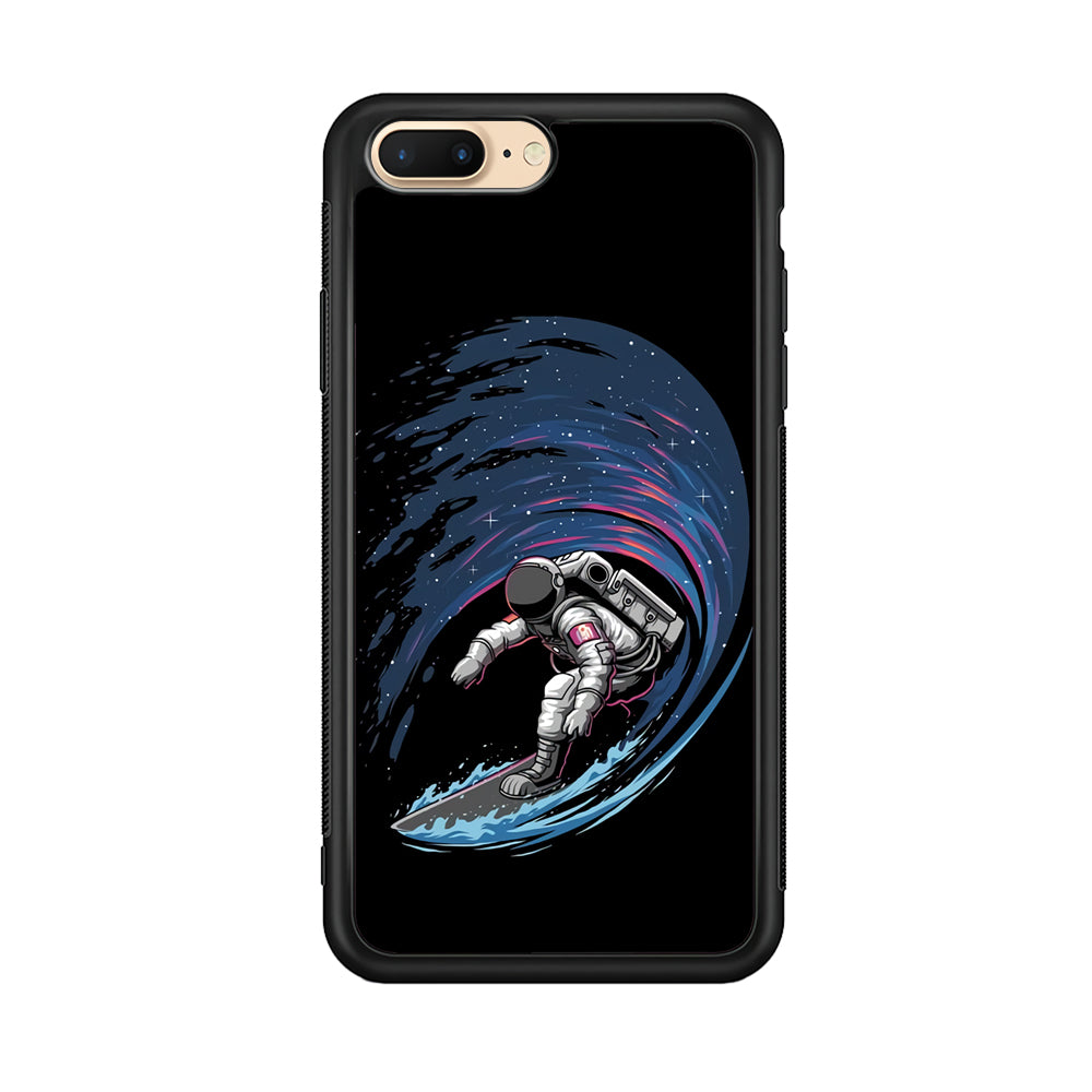 Astronaut Surfing The Sky iPhone 8 Plus Case