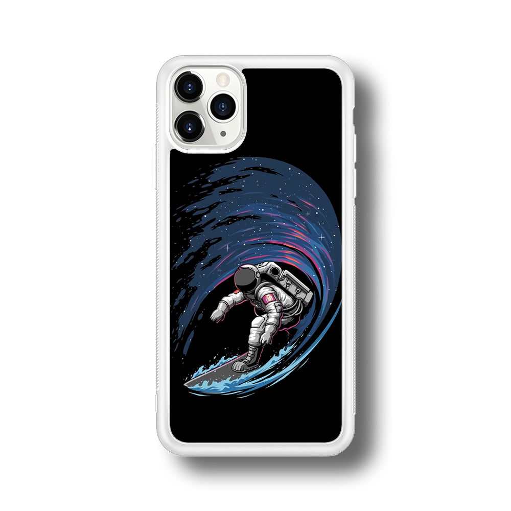 Astronaut Surfing The Sky iPhone 11 Pro Case