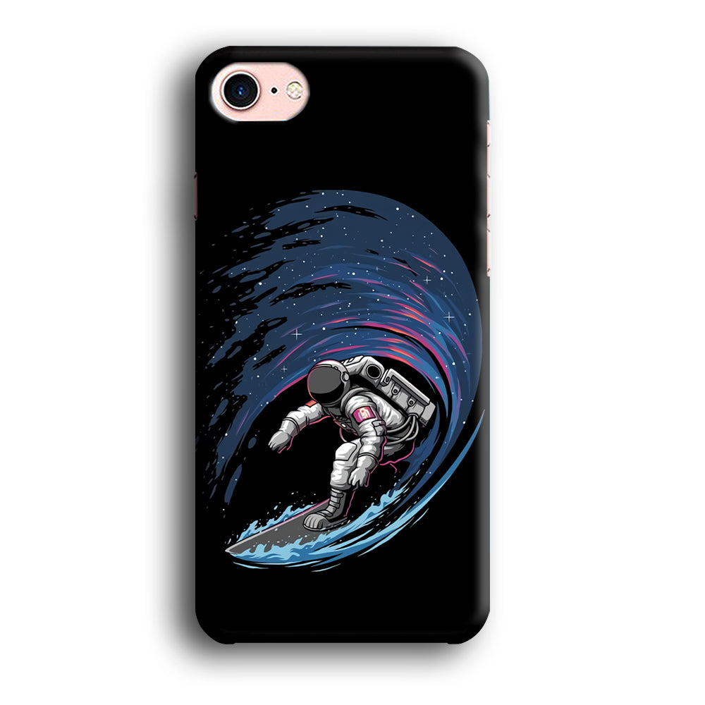 Astronaut Surfing The Sky iPhone 7 Case