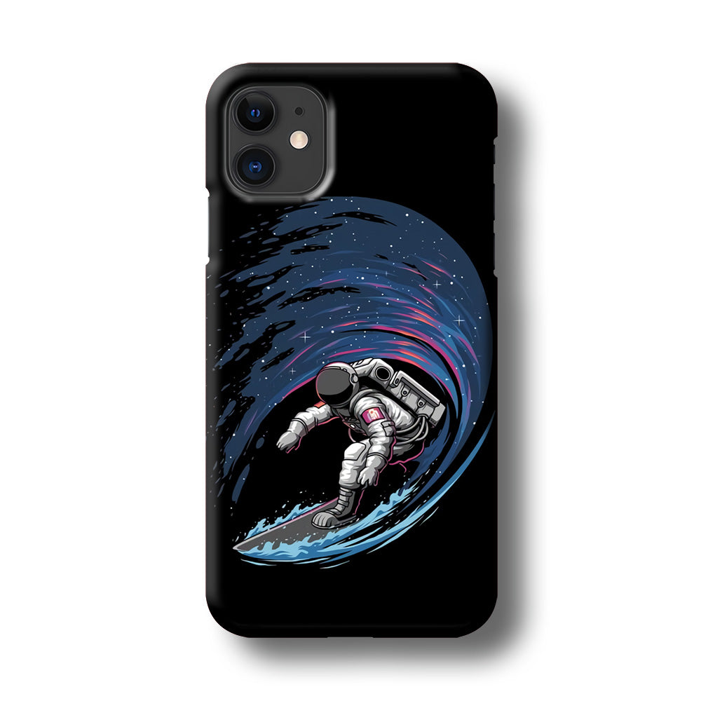 Astronaut Surfing The Sky iPhone 11 Case