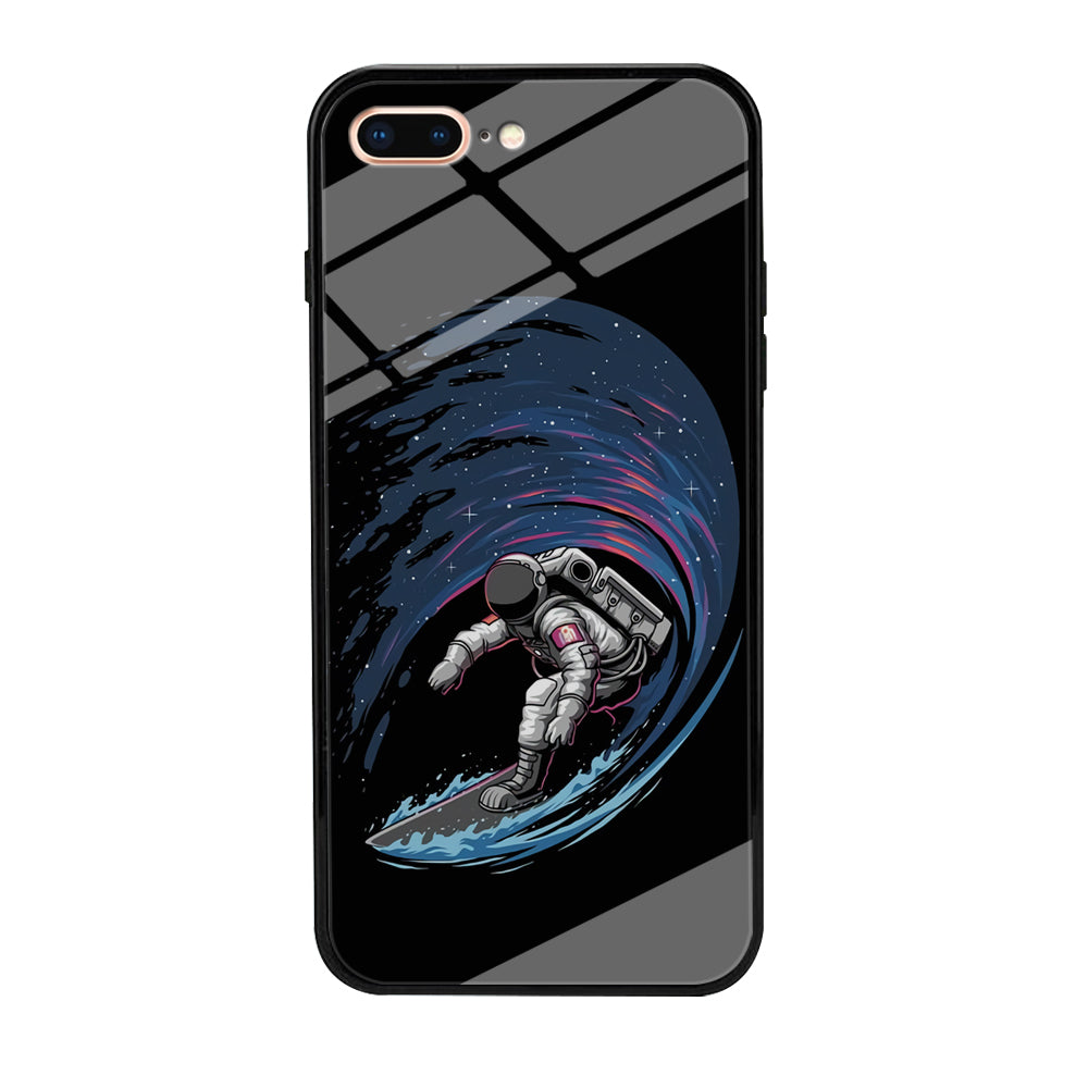 Astronaut Surfing The Sky iPhone 8 Plus Case