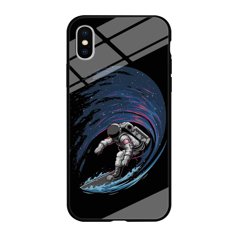 Astronaut Surfing The Sky iPhone Xs Max Case