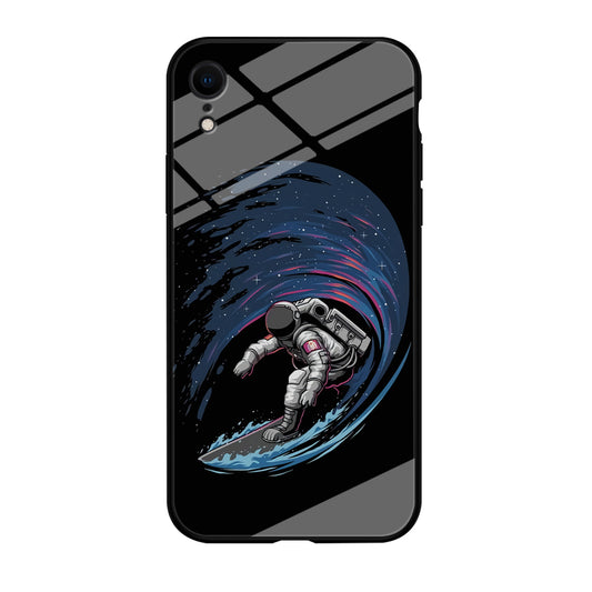Astronaut Surfing The Sky iPhone XR Case