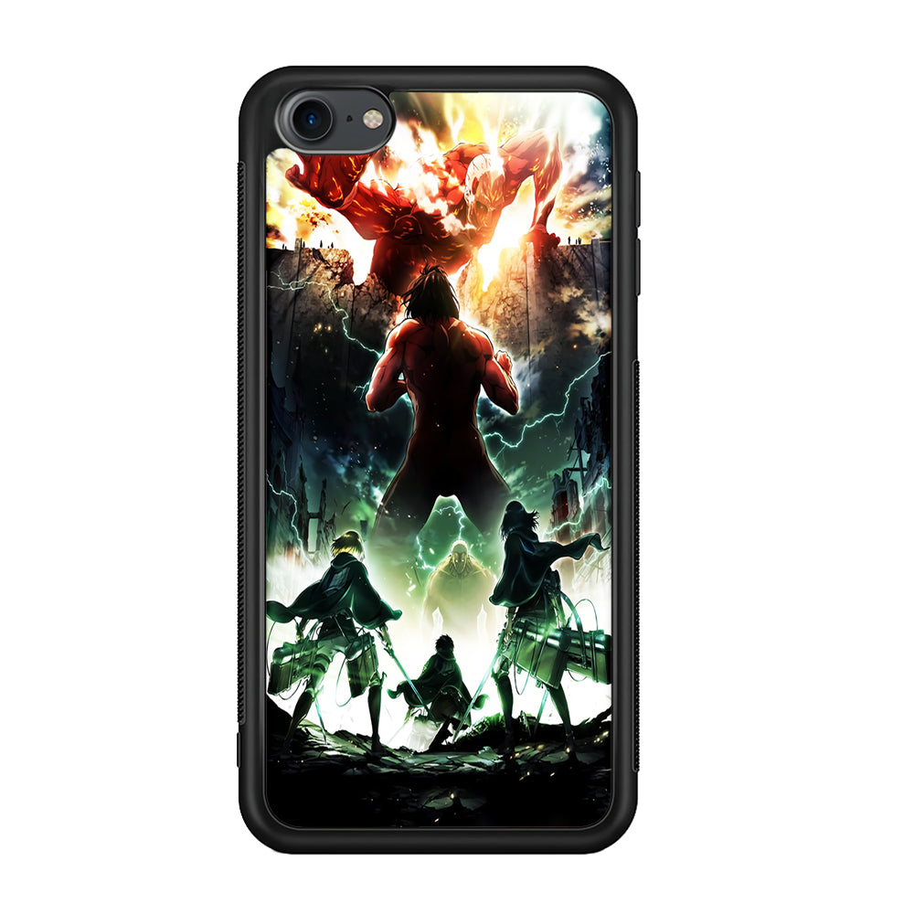 Attack On Titan Broken Wall iPod Touch 6 Case