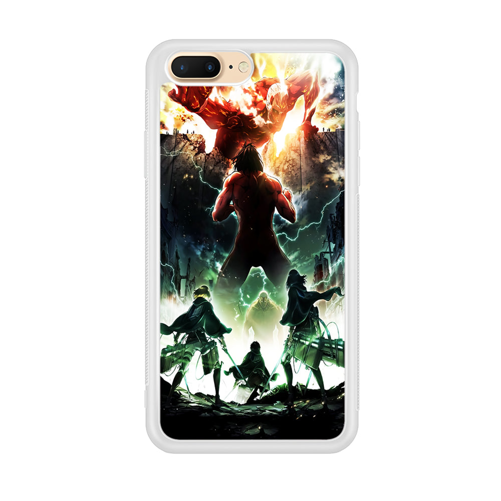 Attack On Titan Broken Wall iPhone 7 Plus Case