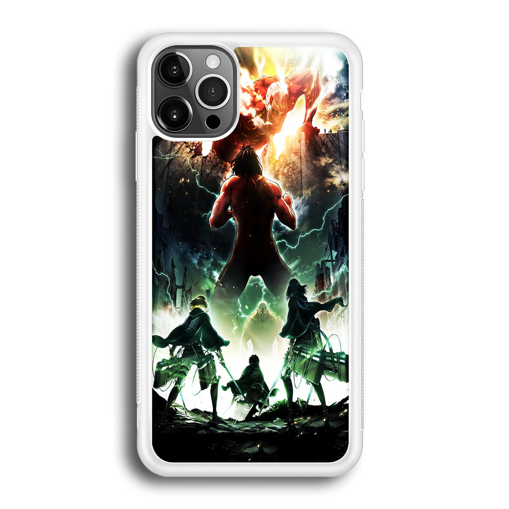 Attack On Titan Broken Wall iPhone 12 Pro Case