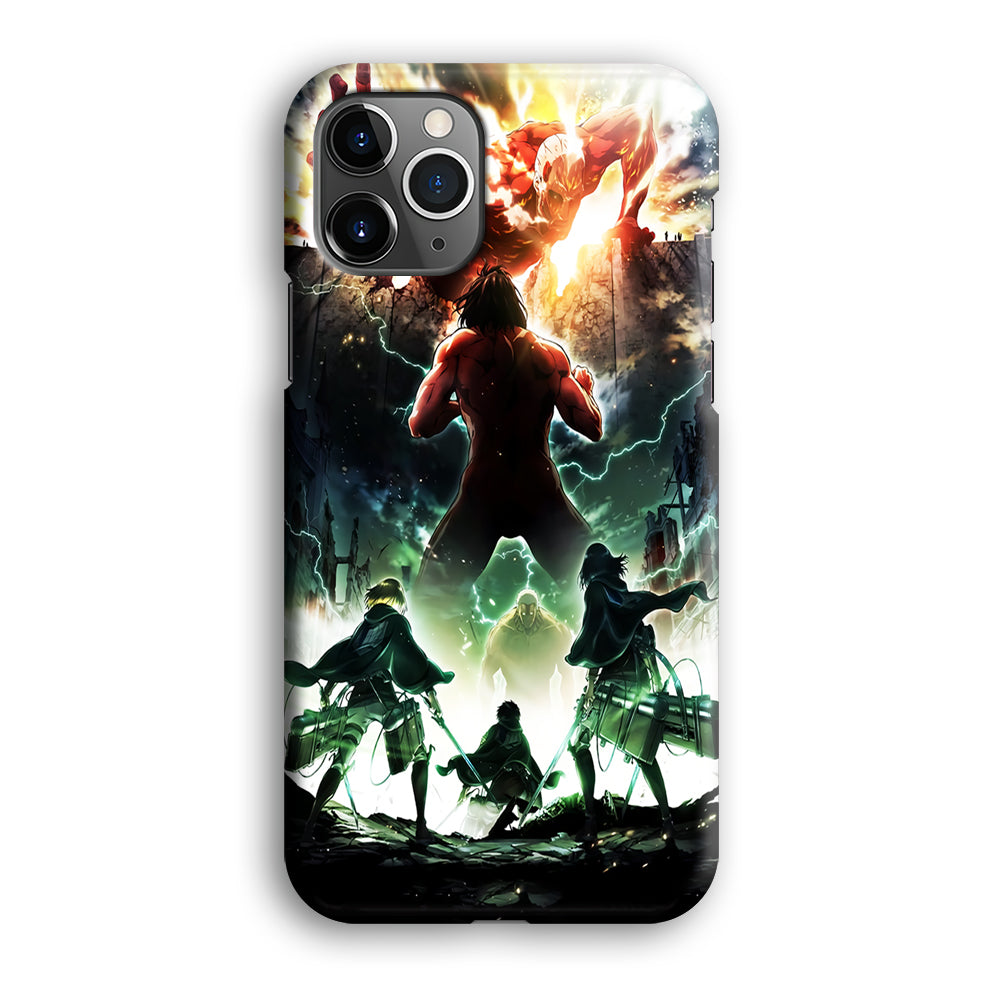 Attack On Titan Broken Wall iPhone 12 Pro Case