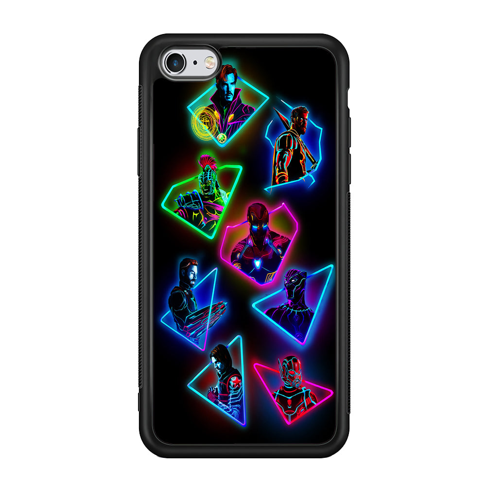 Avengers Glow Neon iPhone 6 | 6s Case