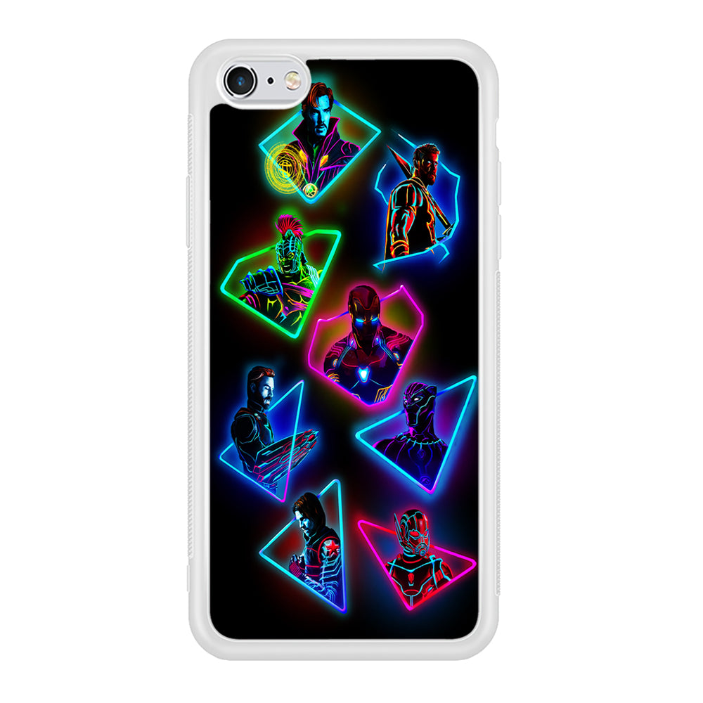 Avengers Glow Neon iPhone 6 Plus | 6s Plus Case