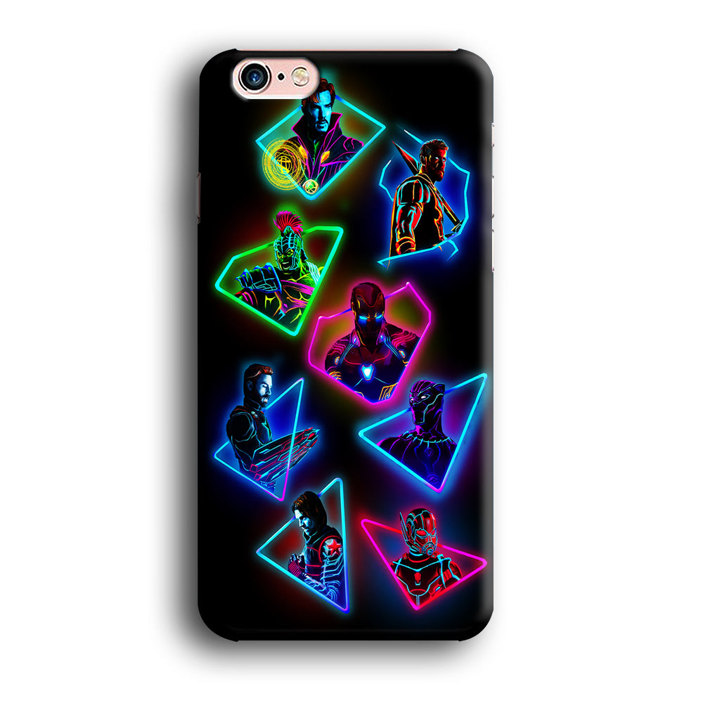 Avengers Glow Neon iPhone 6 | 6s Case