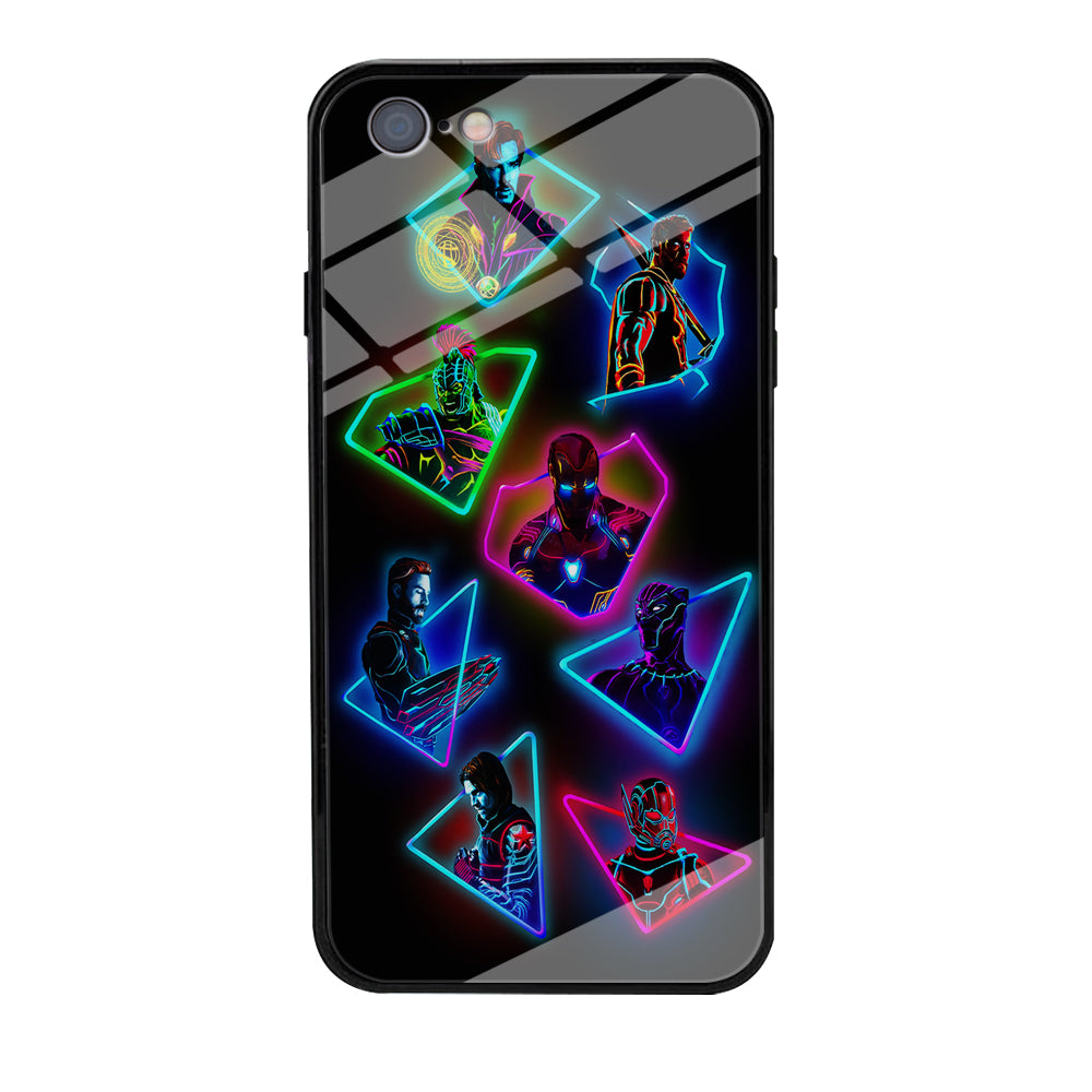Avengers Glow Neon iPhone 6 Plus | 6s Plus Case