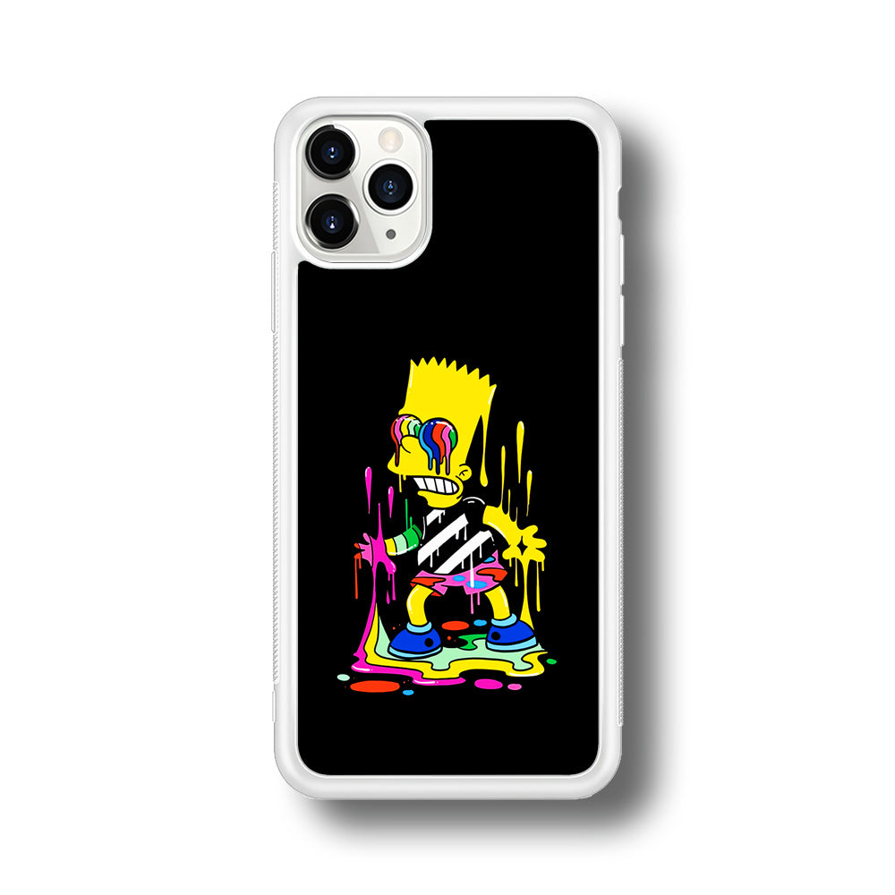 Bart Simpson Painting iPhone 11 Pro Case