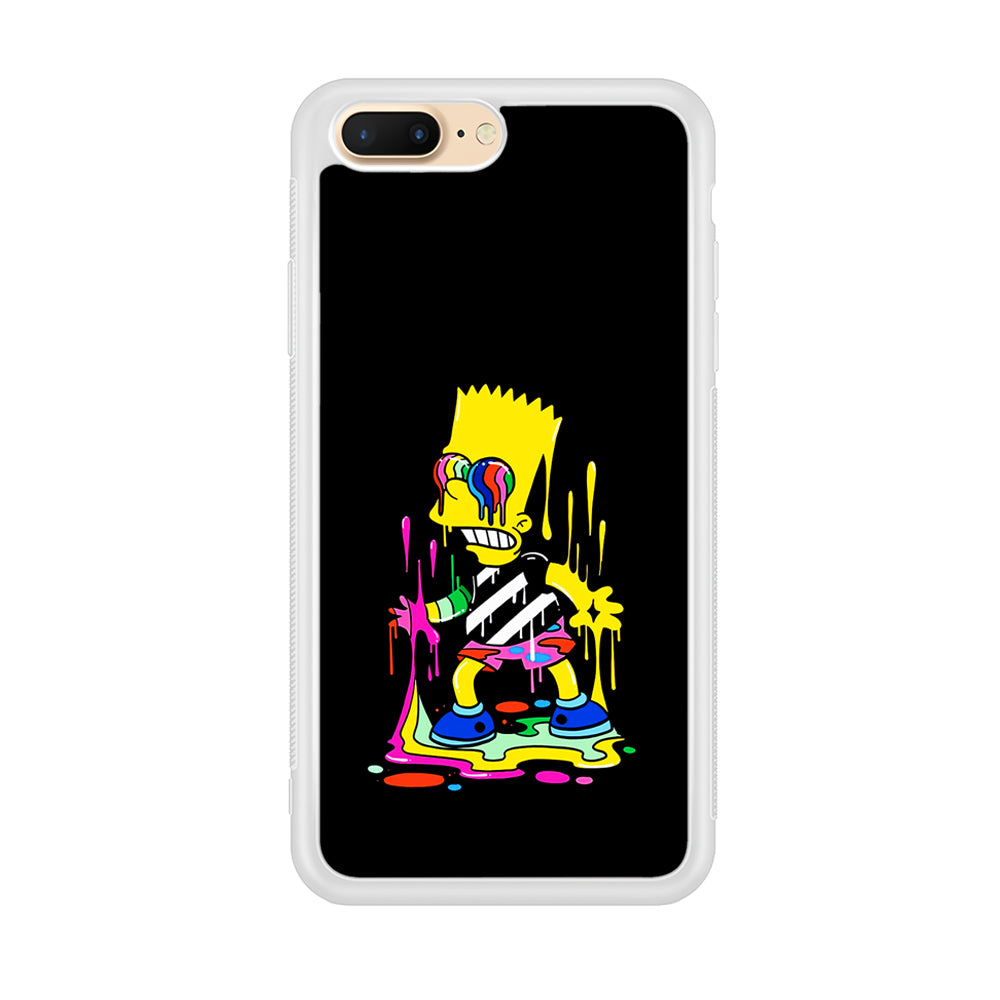 Bart Simpson Painting iPhone 8 Plus Case