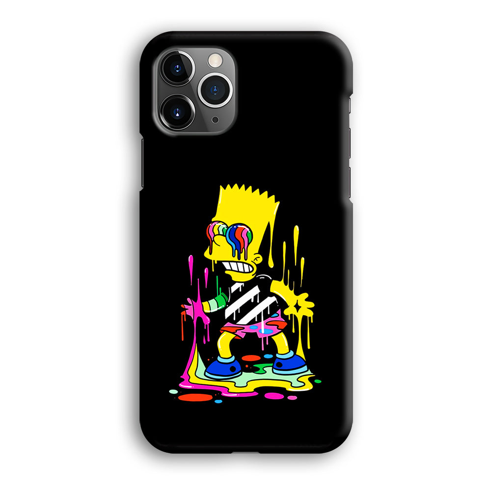 Bart Simpson Painting iPhone 12 Pro Case